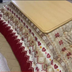 Kotatsu k&uuml;ttelaud Kotatsu k&uuml;ttega Jaapani pliit Futon 4-st komplektist Jaapani Kotatsu laud koos k&uuml;ttekeha/katte/tekiga