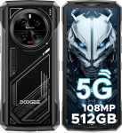 DOOGEE V40 5G mobiiltelefon ilma lepinguta Android 14, Dimensity 7300, 32GB + 512GB v&auml;ljas nutitelefon, 8680mAh/33W, 6,78-tolline HD + 120Hz, 108MP + 20MP &ouml;&ouml;n&auml;gemine, IP68/IP69K/NFC/Face ID