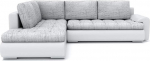 Tokio V nurgadiivan magamisfunktsiooniga, parim diivanvoodi, nurgadiivan koos voodisahtliga, polsterdatud elutoa m&ouml;&ouml;bel, m&ouml;&ouml;bel (LAWA 09 + Soft 17 vasakpoolne), 200 x 75 x 230 cm