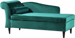 KAWOLA polsterdatud lamamistool diivanvoodi Recamiere Sarah Ottoman Bed Box Recamiere koos unefunktsiooniga (163 x 77 x 73)