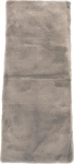Felle kvaliteetne lambanahkne vaip, 140 x 60 cm, padi diivanile ja tugitoolile, eriti &otilde;rnad tugitoolile, multifunktsionaalne, vastupidav, kergesti puhastatav (hall)