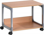 Carrello portastampante Durable - argento metallizzato/faggio - 60x43,2x47,7 cm - 2 - 3710-124