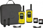 Motorola TLKR T92 H2O PMR (privaatne mobiiliradio) Walkie-Talkie (IP67, ilmastikukindel, raadius kuni 10 km), 2 tk.
