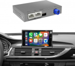 Drahtlose CarPlay-/Android Auto-Nachr&uuml;stung f&uuml;r Audi A6 A7 2011-2018 mit AirPlay, MirrorLink, Multimedia-Unterst&uuml;tzung und R&uuml;ckfahrkamera