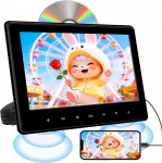 10,1" DVD m&auml;ngija Auto mit HDMI-Eingang, Tragbarer Auto DVD-Player mit Kopfst&uuml;tzenhalterung, Disc-Eingang mit Saugnapf, Unterst&uuml;tzt Letzter Speicher, USB/TF-Karte