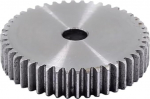 Gear Sprocket, 1 Piece 1 Module 31/32/33/34 Teeth Carbon Steel Spur Gear with Graduated Platform, Power Transmission Spur Gears for Racks, 1 Module 32 Teeth (Size : 16 Teeth(Bore 6 mm)