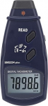 LCD-Display-Drehzahlmesser, Tragbarer Digitaler Tachometer Photoelektrischer Drehzahlmesser Digital Drehzahlmeter f&uuml;r Motorl&uuml;fter Automobilboot 2.50-999999RPM Range