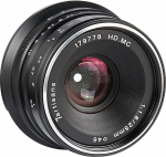 7artisans 25mm F1.8 Manual Fixed Lens for M4/3 mount Cameras Panasonic G1 G2 G3 G4 G5 G6 G7 GF1 GF2 GF3 GF5 GF6 GM1 Olympus EMP1 EPM2 E-PL1 E-PL2 E-PL3 E-PL5-Black