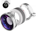 NEEWER Wide Angle Lens Only Compatible with Sony ZV1, 2 in 1 18 mm HD Wide Angle and 10x Macro Additional Lens with Extension Tube, Bayonet Lens Adapter, Cleaning Cloth (White Frame)