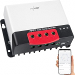 revolt Solar Charge Controller: MPPT Solar Charge Controller for 12/24 V, up to 20 A/520 W, Bluetooth and App (Solar Charge Controller Bluetooth, Smart, 12 V)