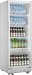 METRO Professional GSC2360 Drinks Fridge 62 x 63.6 x 175.3 cm, 347 L, LED Lighting, 4 Adjustable Shelves, White