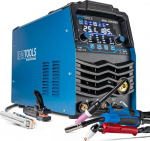 IPOTOOLS kombineeritud keevitusmasin MIG-185CMT 7-in-1 TIG MIG MAG keevitusmasin koos plasmal&otilde;ikuriga 45 A s&uuml;nergiline inverterkeevitusmasin 185 A fluxiga, MMA, 230 V