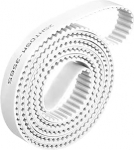 1PCS Zahnriemen PU HTD 5M Breite 10/15/20/25/30/40mm Wei&szlig; Polyurethan 1660-1715mm Geschlossene Schleife(40mm,5M-1700mm)
