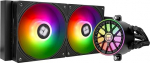 TR-Thermalright AQUA ELITE 240 V6 ARGB Must vedelik CPU jahuti, 240mm Aio jahutus, Dual PWM ventilaator, ARGB, AMD AM4/AM5, Intel LGA1851/1700/115x/1200 (must)