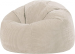 Icon Kingston Kingston Corduroy Beanbag t&auml;iskasvanutele, beež, Beanbag tool koos t&auml;idisega, Lounge tugitool, Lounge tool, magamistoa/elutoa m&ouml;&ouml;bel