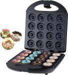 SOKANY SK-08002 1400W Donut Maker, Mini Doughnut Maker 16 Mini Doughnuti jaoks, mittekleepuv kattekiht, automaatne temperatuuri kontroll, BPA-vaba