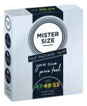 MISTER SIZE kondoomid 47-49-53 &ndash; 3 suurust komplektis