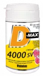 VITABALANS D-Max &ndash; 4000 SV ko&scaron;ļājamās tabletes ar D vitamīnu (100 &micro;g), 90 gab.