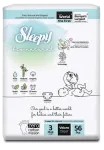 SLEEPY BIO Natural 4-9kg Midi m&auml;hkmed - 56 tk.