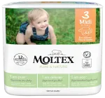 &Ouml;koloogilised m&auml;hkmed Moltex Eco Pure & Nature 3 Midi, 4&ndash;9 kg, 33 tk.