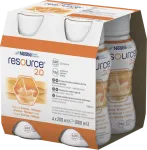 NESTLE Resource&reg; 2.0 ananassi-mango maitsega, 200 ml pakendis (4 tk)