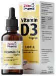 ZEINPHARMA D3-vitamiini tilgad 1000 R&Uuml;, 50 ml lahuse kujul