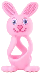 Rozā zobgrauznis BRUSH BABY Bobbie Bunny &ndash; 1 gab.