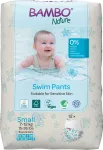 BAMBO NATURE Swim Pants Nature, izmērs S, 7-12 kg, iepakojumā 12 gab.