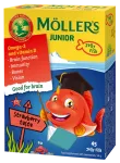 M&Ouml;LLER'S Junior Maasika Maitselised Želeekalakesed Kala&otilde;liga, 45 tk.