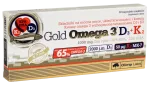 OLIMP LABS Gold Omega-3 D3+K2 kompleks, 30 kapslit