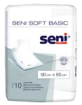 SENI Soft Basic imavad h&uuml;gieenilised aluslinad 60x90 cm, 10 tk pakis