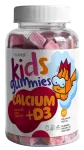 JONAX Kids Calcium +D3 n&auml;rimiskummid, 60 tk, luude ja hammaste tervisele