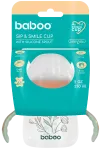 BABOO Peachy Keen mācību krūzīte 150 ml bērniem no 6+ mēne&scaron;iem, 1 gab.