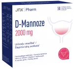 JNX PHARM D-mannoos 2000 mg, 14 kotikest