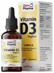 ZEINPHARMA D3 vitamīna pilieni 1000 SV, 50 ml &scaron;ķīduma forma