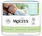 MOLTEX Eco Pure & Nature suurus 1 (2-4 kg) &ndash; 22 m&auml;hkmed vasts&uuml;ndinutele