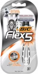 BIC Flex 5 &ndash; 3 vienkār&scaron;reizlietojami vīrie&scaron;u skuvekļi