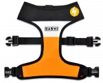 DASHI Stripes3 Orange&Black Neo Mesh L iemaukti, 1 gab.