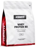 ICONFIT Whey Protein 80 pulveris &Scaron;okolādes gar&scaron;ā, 500 g
