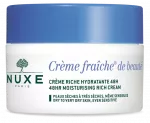NUXE Krēms Creme Fraiche de Beauty sejai, bagātināts, 50 ml