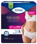 TENA Silhouette Plus White L aluspesu uriinipidamatuse korral, pakis 10 tk.