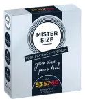 Kondoomid MISTER SIZE kolm suurust 53, 57, 60 - 3 tk. komplektis