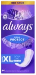 ALWAYS XL Extra Long pesukaitsmed, 44 tk &ndash; Iga p&auml;ev kaitstud