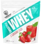 Lifestyle Whey Strawberry Slush pulber 450 g firmalt Swedish Supplements