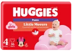 HUGGIES p&uuml;ksm&auml;hkmed S4 Jumbo Pack, t&otilde;mmatavad, t&uuml;drukutele, 9-14 kg, pakis 36 tk.