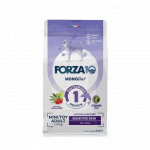 FORZA10 Monodiet Sensitive Skin Mini/Toy Adult Ar Zivi, Suņiem sausā barība, 1.5 kg