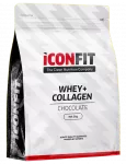 ICONFIT Whey+Collagen vaniļas gar&scaron;as pulveris - 1000 g