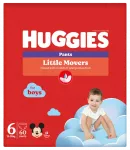 Huggies Pants S6 zēniem, 15-25 kg, ievilkamas biksītes, 60 gab.