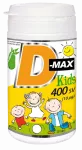 VITABALANS D-max Kids 400 SV ko&scaron;ļājamas tabletes ar D vitamīnu 10 ug - 90 gab.