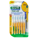 GUM Trav-Ler hambavahehari 1,3 mm, 6 tk pakis